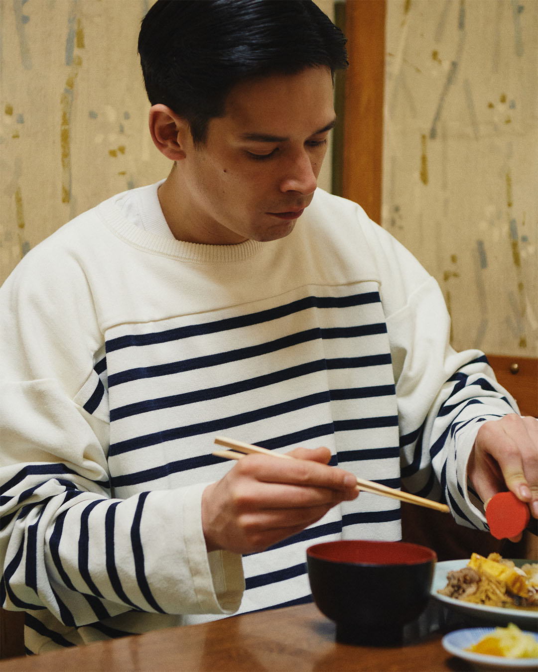 nanamica / 代官山のナナミカくん 第四十二回 末ぜんと和紙ニット。