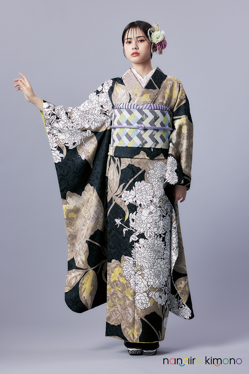 ナナイロキモノWEBショップ / 振袖フルセット｜斉藤上太郎ブランド K044-WK