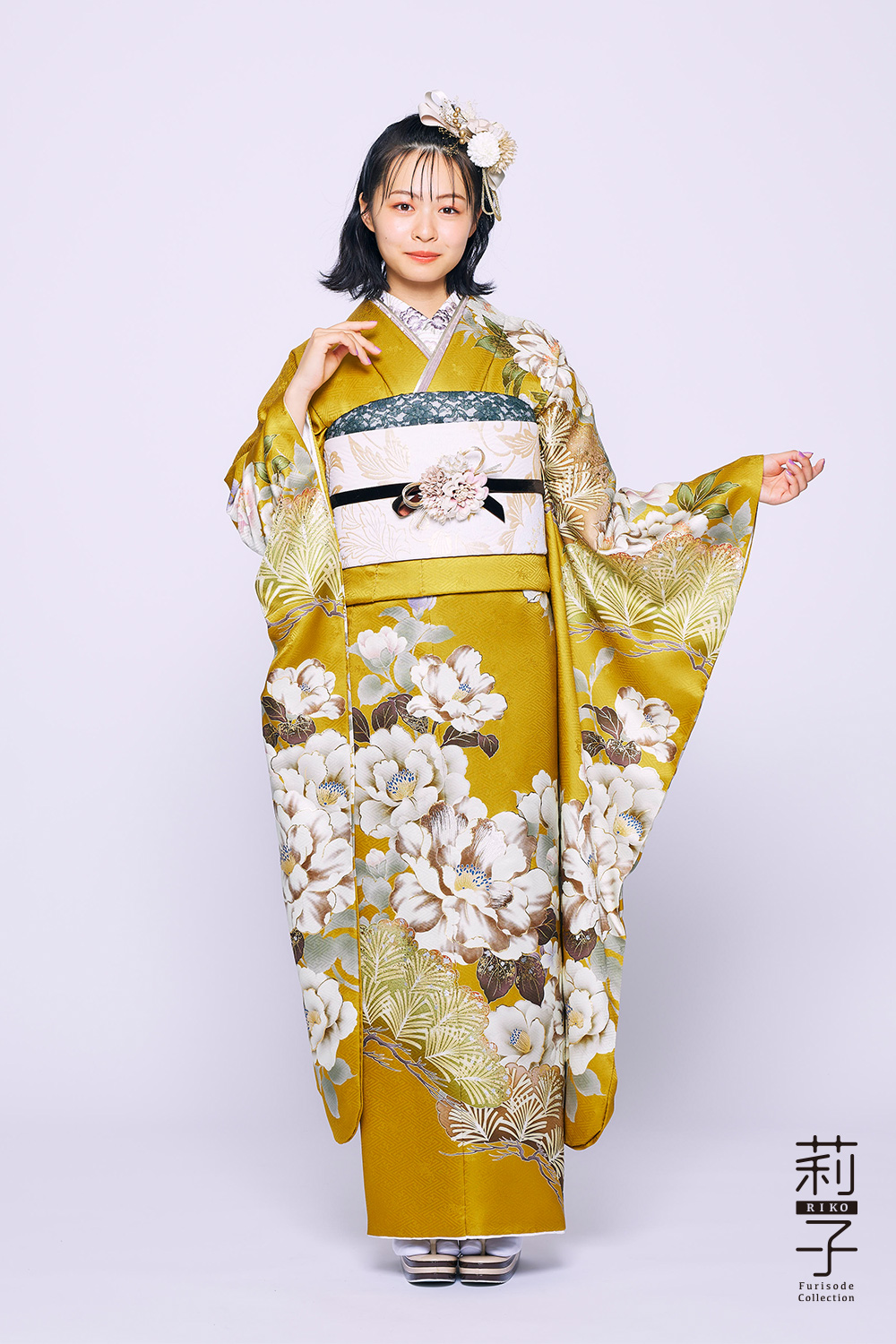 ナナイロキモノWEBショップ / 成人式振袖レンタルフルセット｜莉子