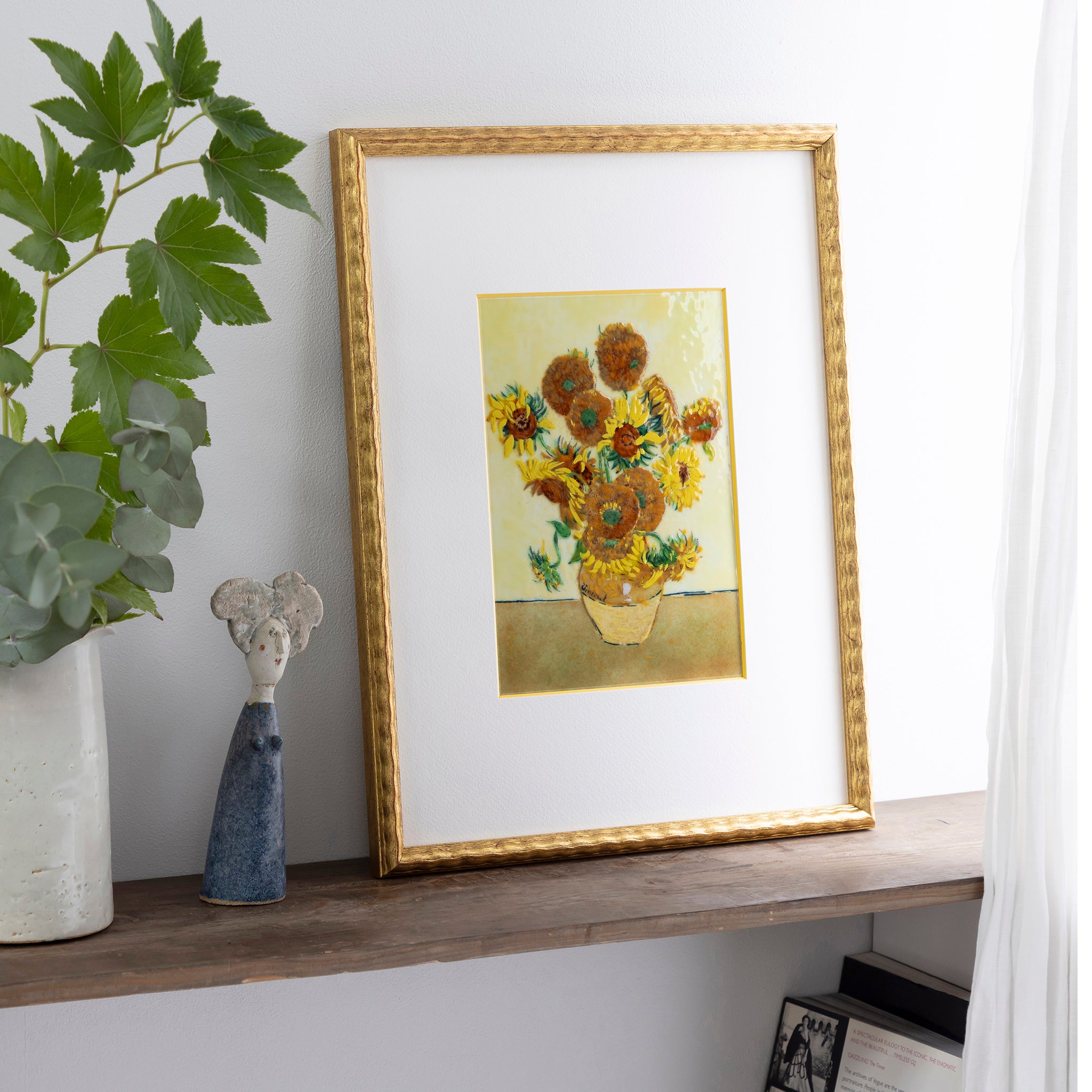 ゴッホのひまわり – 【京都・宇治】七宝焼絵画制作工房｜七彩工房