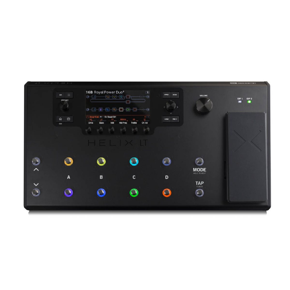 Line 6 - Helix LT - Streamlined HX Guitar Processor - Nantel Musique