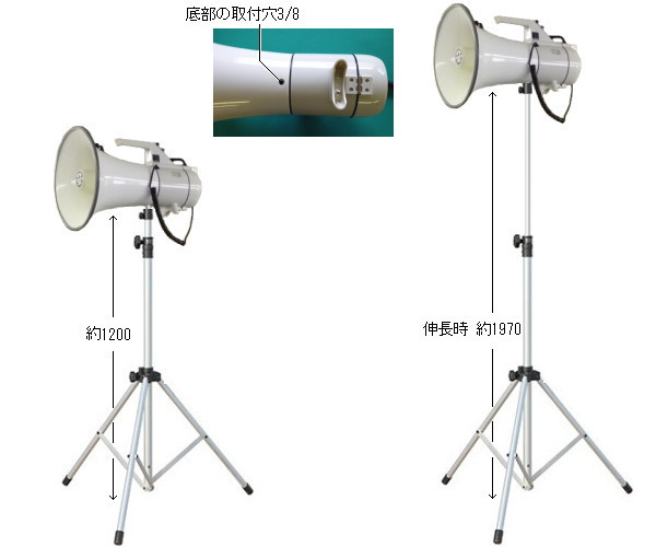 ヘッドマイク型コードレスメガホン（NZ541S-TH） ｜ なんず