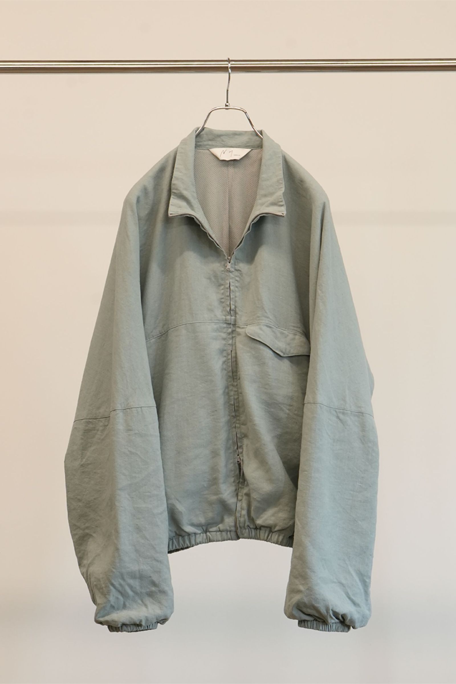 ANCELLM - SILK NEP KIMONO BLOUSON | SAX | ブルゾン | NapsNote