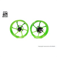 MOS 鍛造アルミホイール前後セット【NINJA400/Z400/NINJA250/Z250】KN