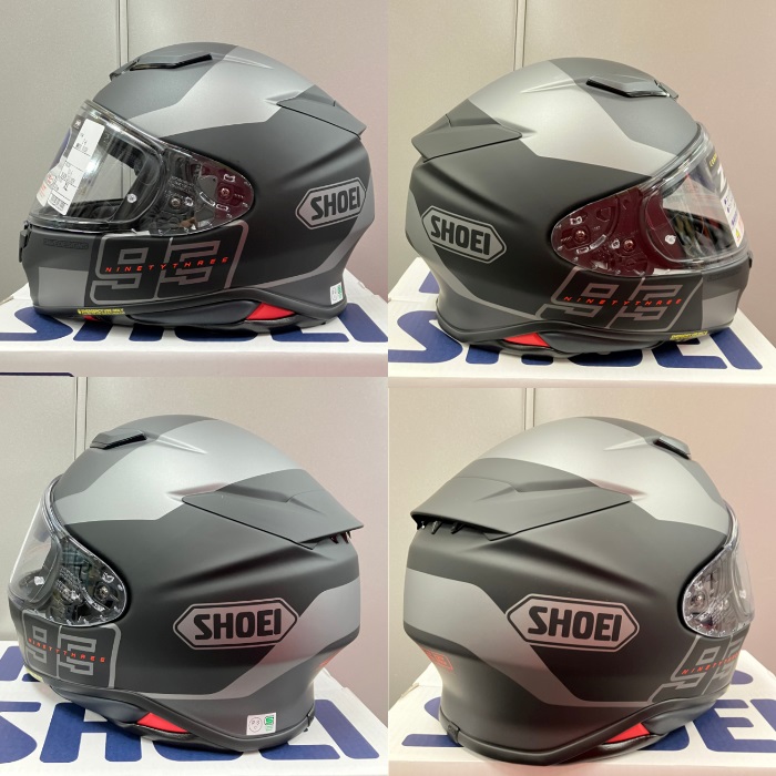 在庫限り】Z-8 MM93 COLLECTION RUSH TC-5 BLACK/SILVER フルフェイス