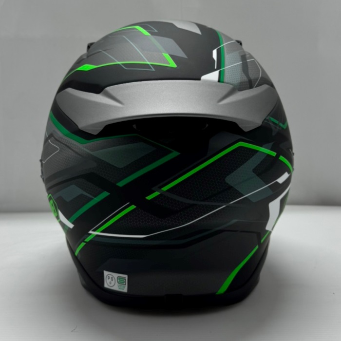 Z-8 CAPRICCIO TC-4 GREEN/BLACK フルフェイスヘルメット｜フル