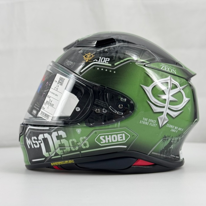 Z-8 MS-06C-6 ザクⅡ TC-4 GREEN/BLACK フルフェイスヘルメット｜フル