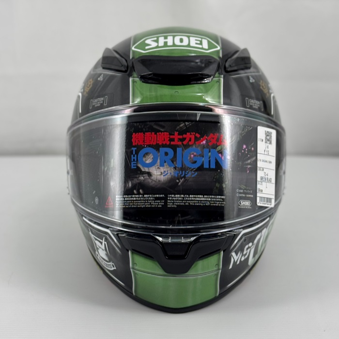 Z-8 MS-06C-6 ザクⅡ TC-4 GREEN/BLACK フルフェイスヘルメット｜フル