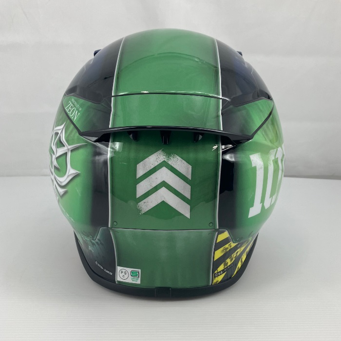 Z-8 MS-05 ザクⅠ TC-11 GREEN/BLUE フルフェイスヘルメット｜フル