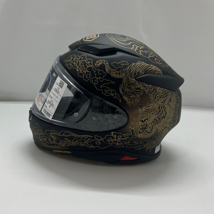 Z-8 FEARLESS フィアレス TC-5 BLACK/GOLD マットカラー フルフェイス