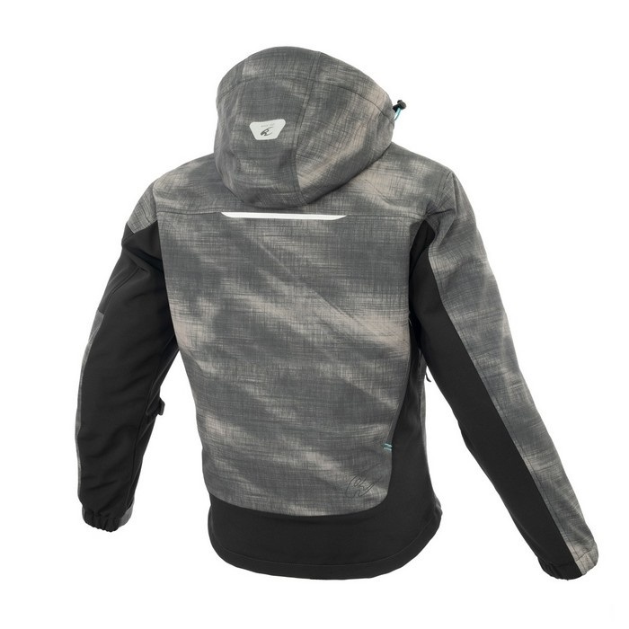 JK-5795 エニグマG2 ソフトシェルパーカ Smoke｜ウィンタージャケット