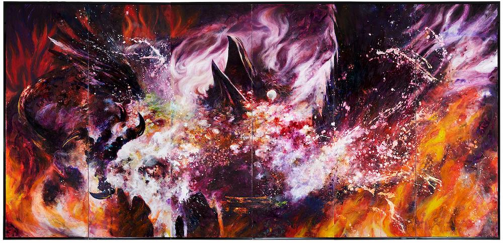 吉野町〉奈良の世界遺産・金峯山寺で『地獄絵護摩祈祷』斎行