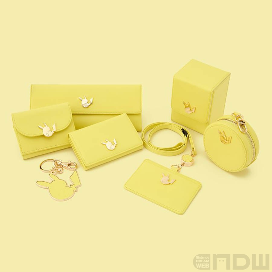 ピカチュウ、メタモン、ブラッキーがデザインされたレザーグッズが、25