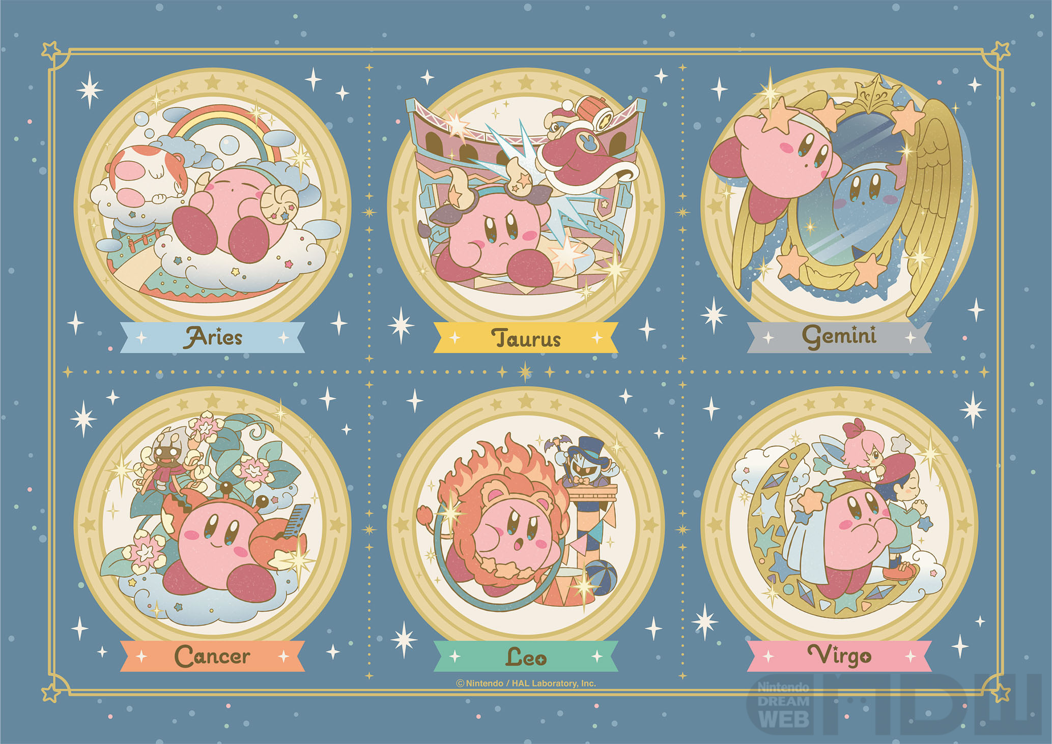 2023年2月〜3月発売の「星のカービィ」アートクリスタルジグソーの