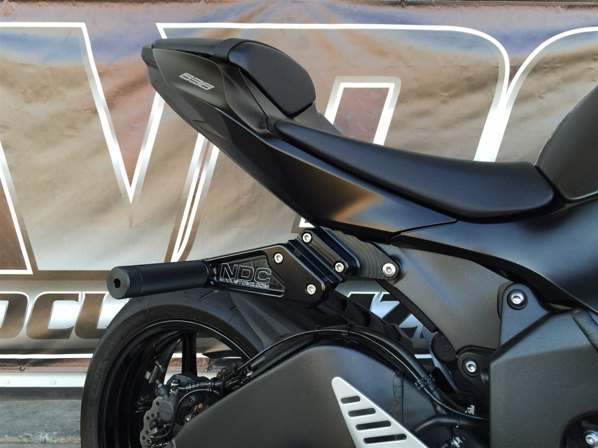 03-04 Kawasaki 636 Adjustable Subcage – NDCustomz