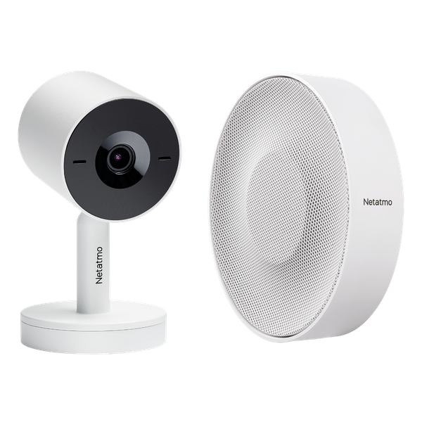 ADVANCE Indoor Camera Pack White + Siren | Netatmo