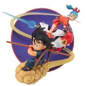 買取】DESKTOP REAL McCOY ドラゴンボールZ 06 孫悟空&ブルマ 約140m