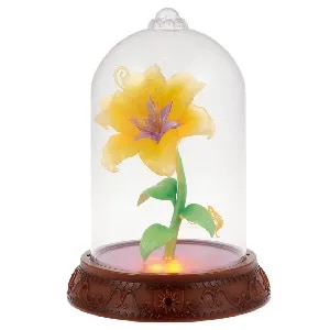 ディズニープリンセス 魔法の花ライトとミニキャンバスボード セット