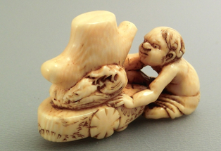 面根付－現代根付｜根付専門店「提物屋」