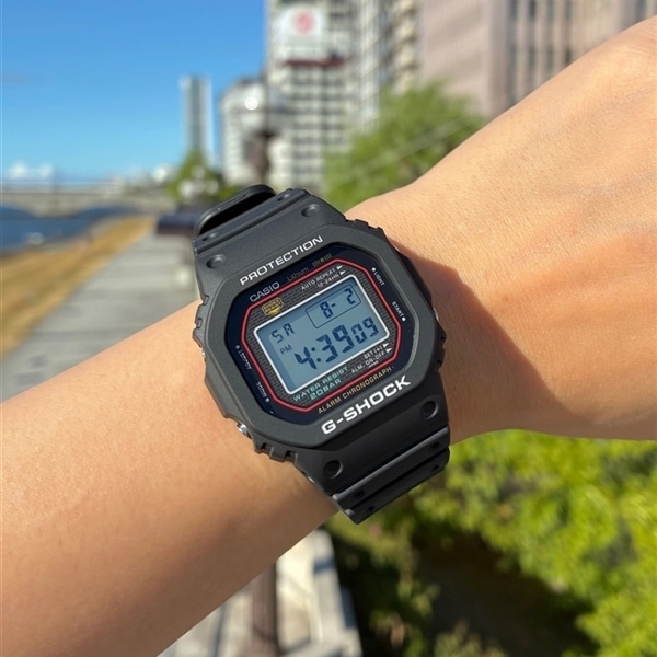 G-SHOCK 初代G-SHOCK復刻モデル DW-5000R-1AJF クォーツ メンズ