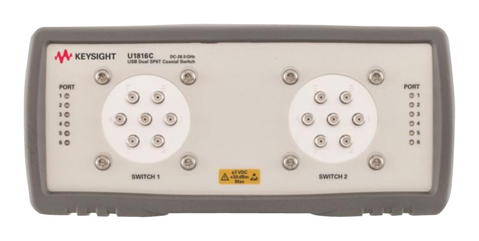 U1816C KEYSIGHT TECHNOLOGIES, Test Accessory, Dual SP6T, Coaxial