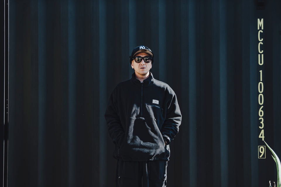 フィールド リバーシブル フリース プルオーバージャケット Angler