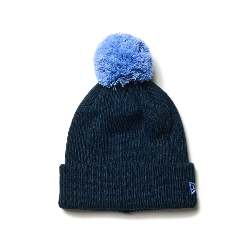 ポンポンニット Powered by GORO NAKATSUGAWA（min-nano）ネイビー