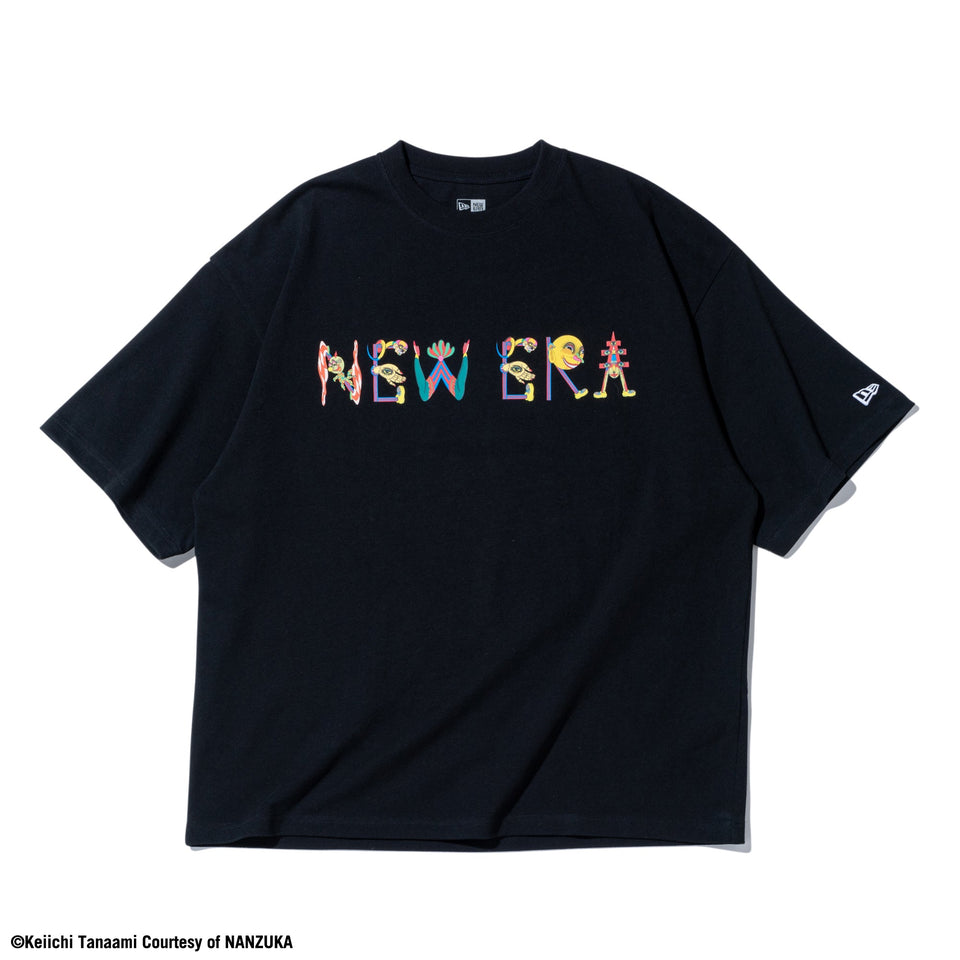 オーバーサイズド コットン Tシャツ KEIICHI TANAAMI 田名網敬一