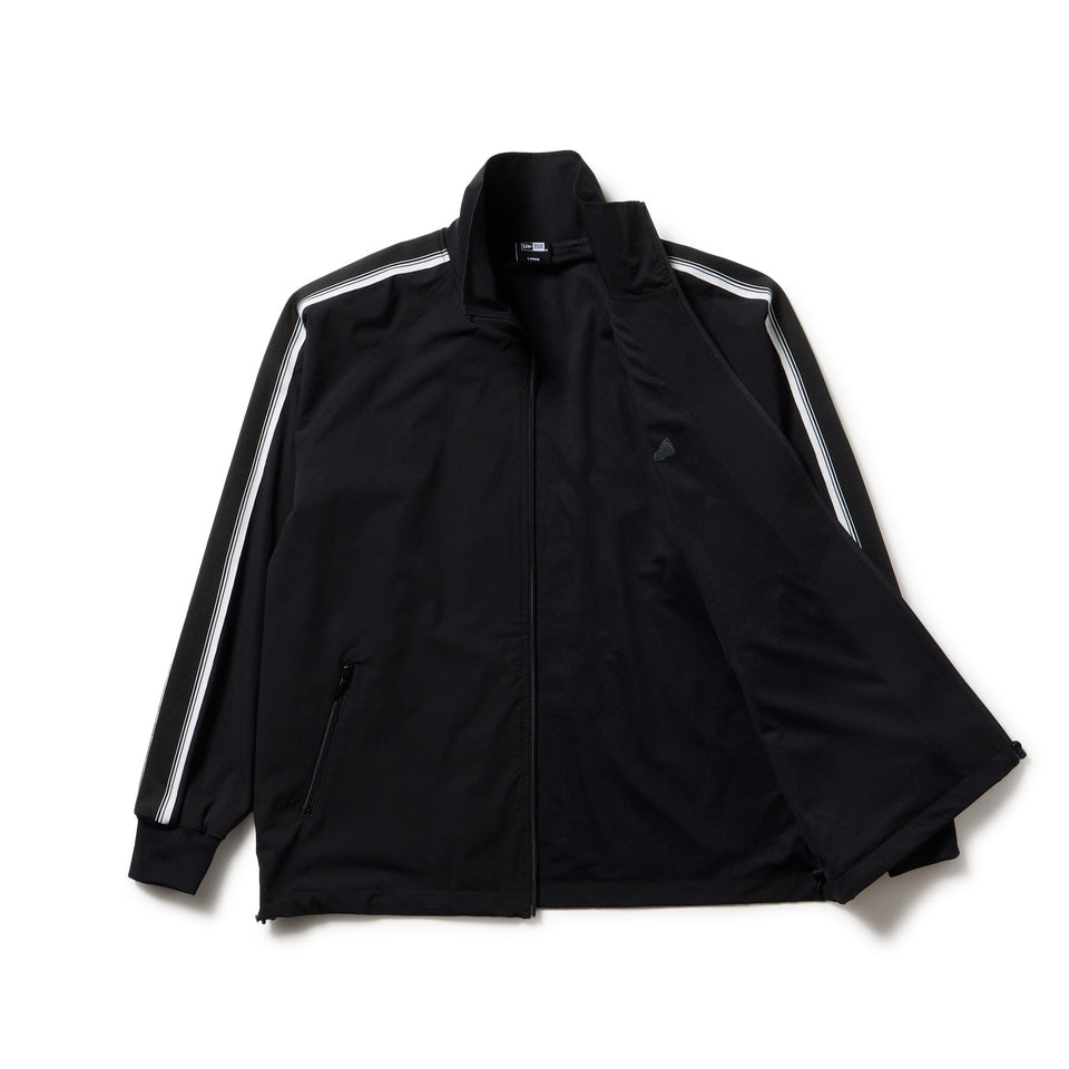 バスケットボール ウォームアップ ジャケット バーチカルロゴ ブラック