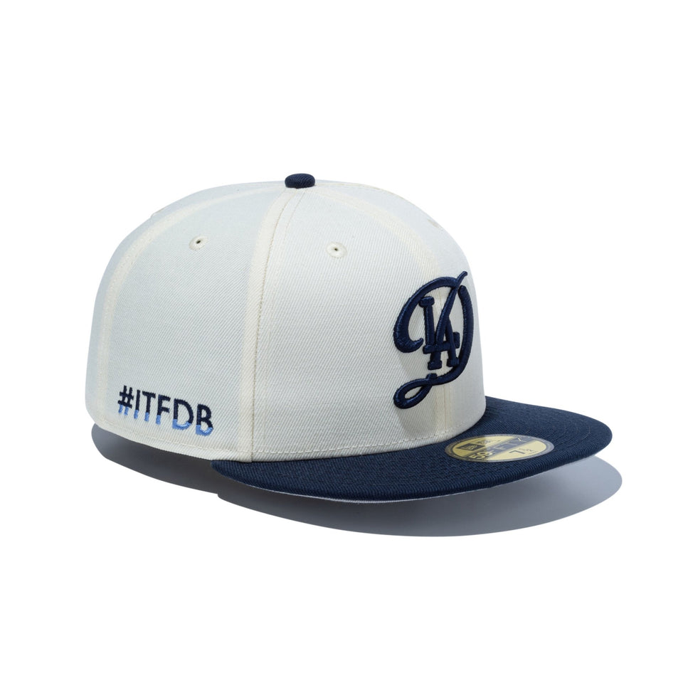 59FIFTY City Connect ロサンゼルス・ドジャース クロームホワイト