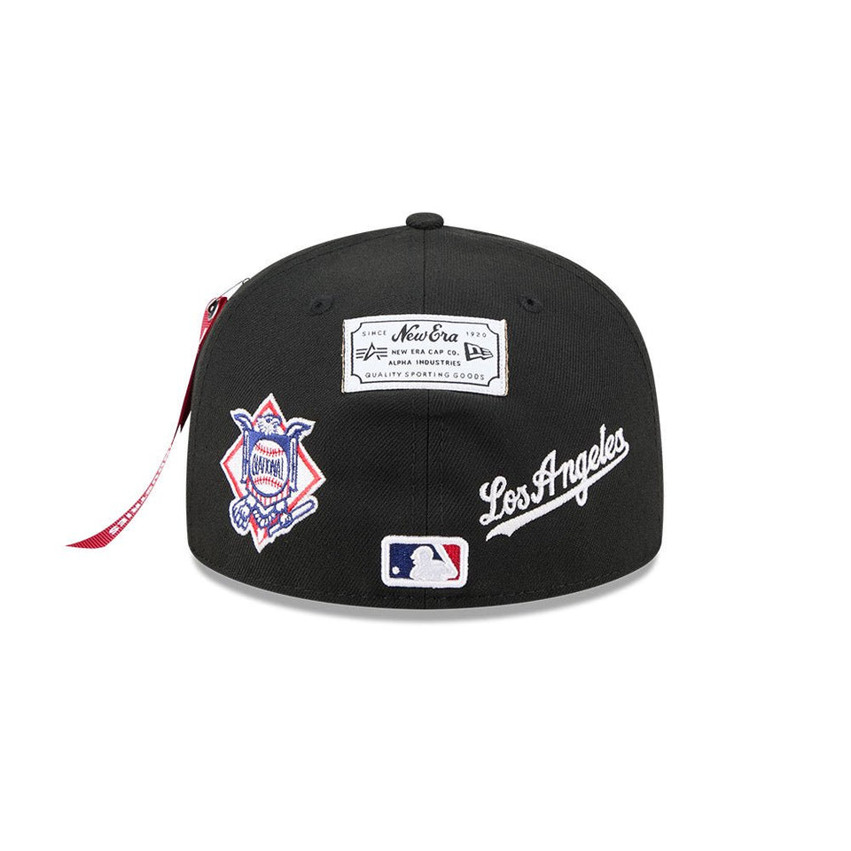 59FIFTY Alpha Industries ロサンゼルス・ドジャース ブラック