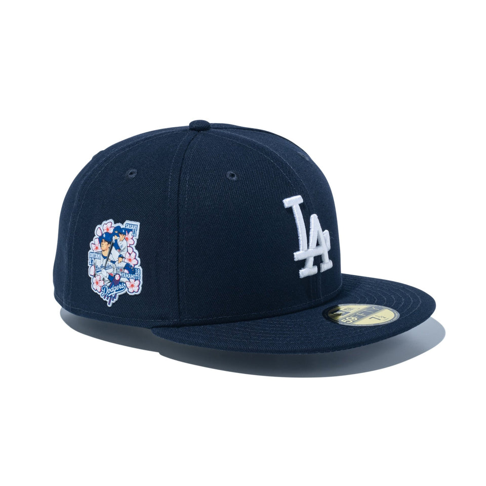 59FIFTY Los Angeles Dodgers Multiplayer Side Patch ロサンゼルス