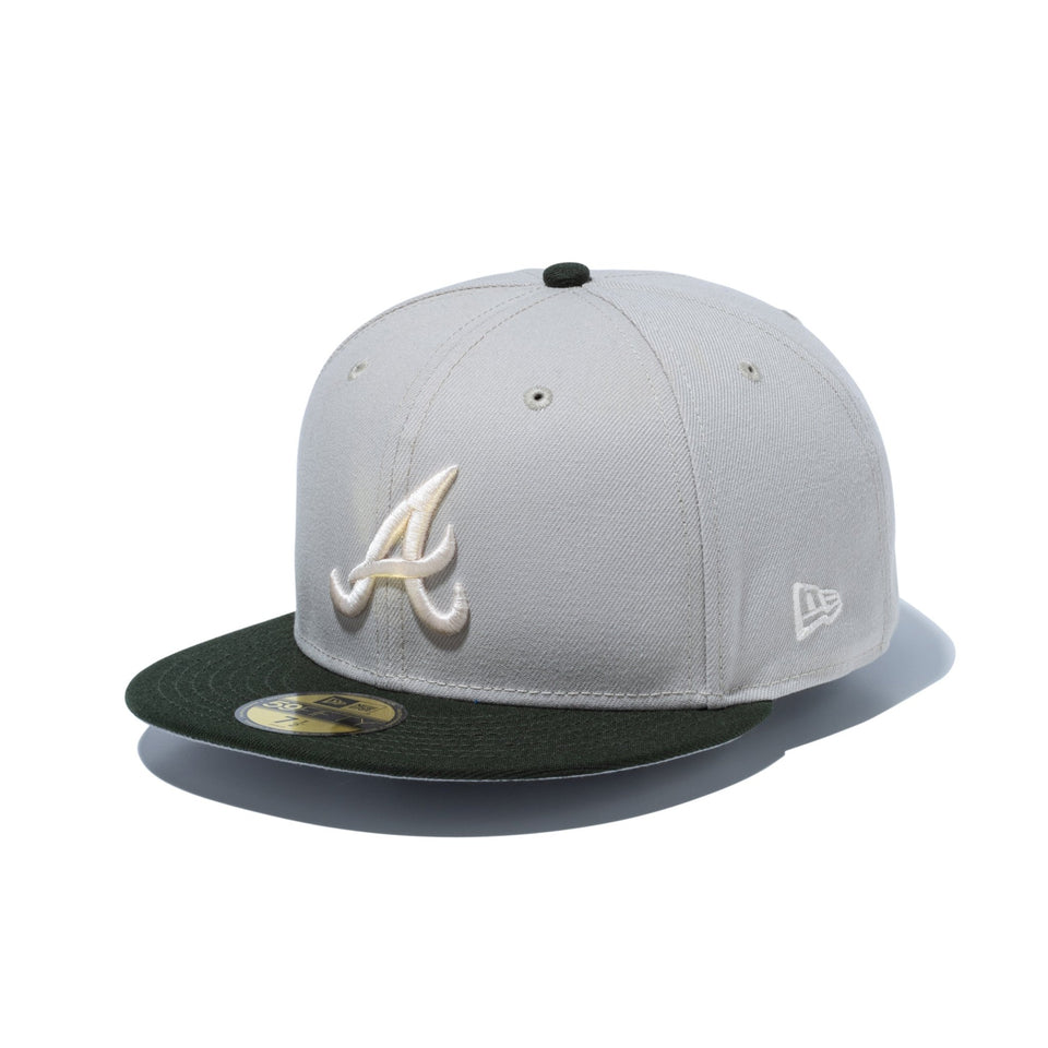 59FIFTY Tonal 2-Tone アトランタ・ブレーブス ストーン ダークシー