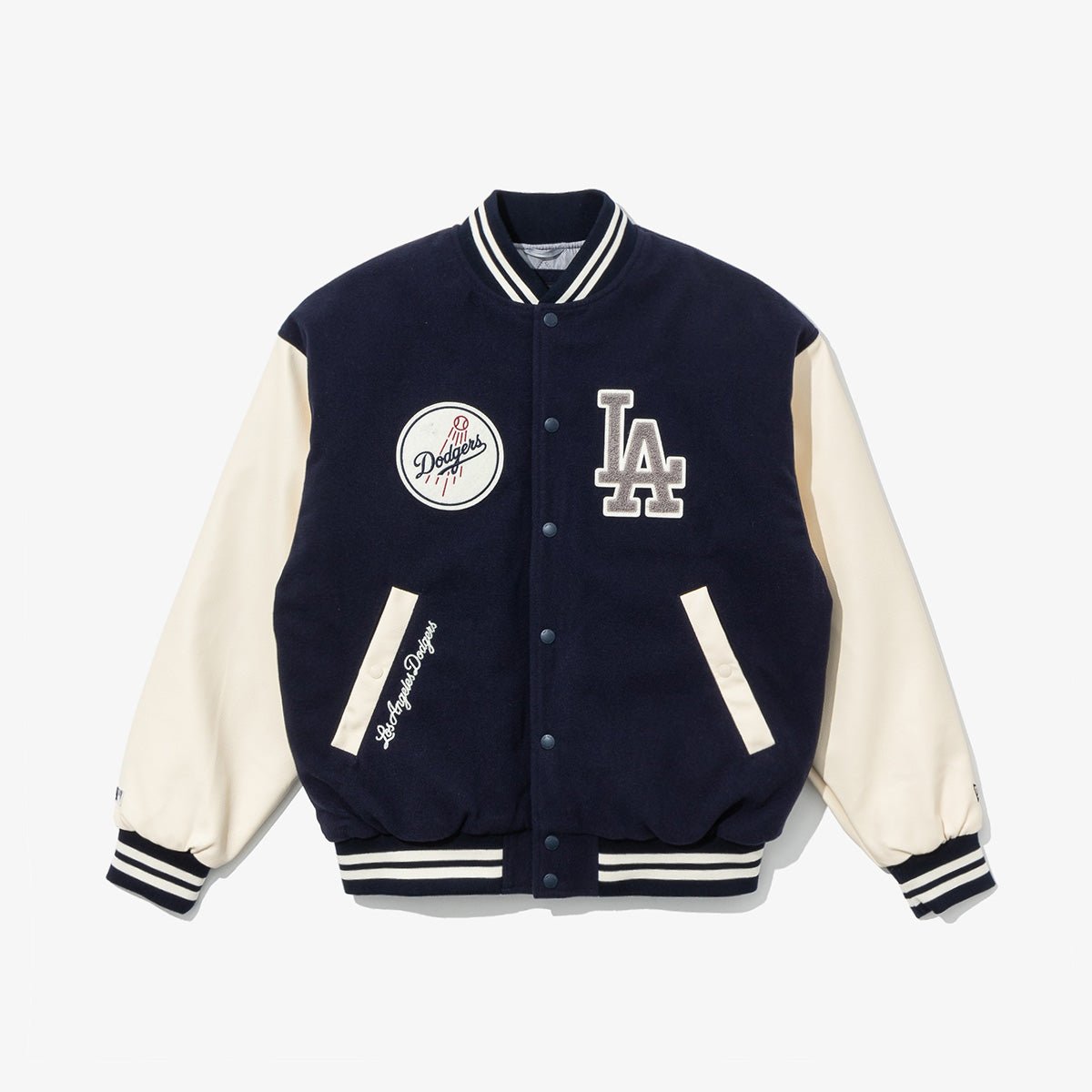 ロサンゼルス・ドジャース スタジャン ネイビー/アイボリー