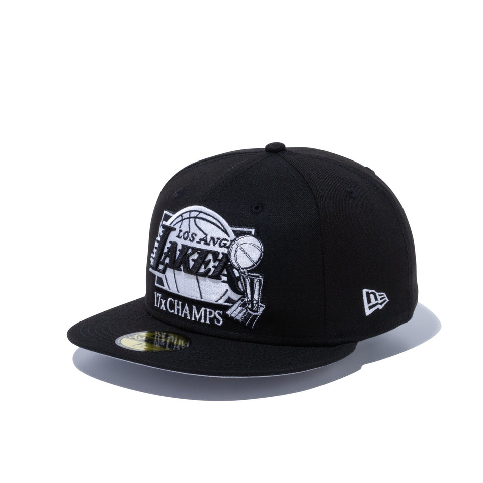59FIFTY 2020 NBA CHAMPIONS ロサンゼルス・レイカーズ ブラック