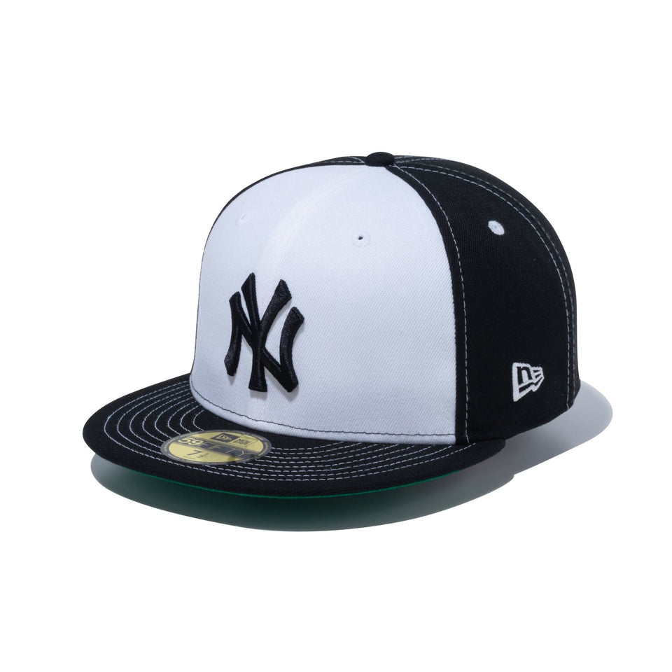59FIFTY MLB Custom ニューヨーク・ヤンキース ホワイト/ブラック
