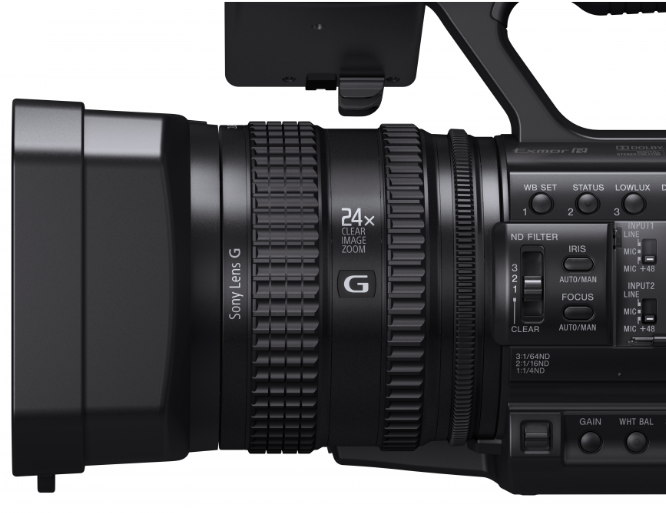 Sony launches the HD only HXR-NX100 NXCAM camcorder- 1.0-type