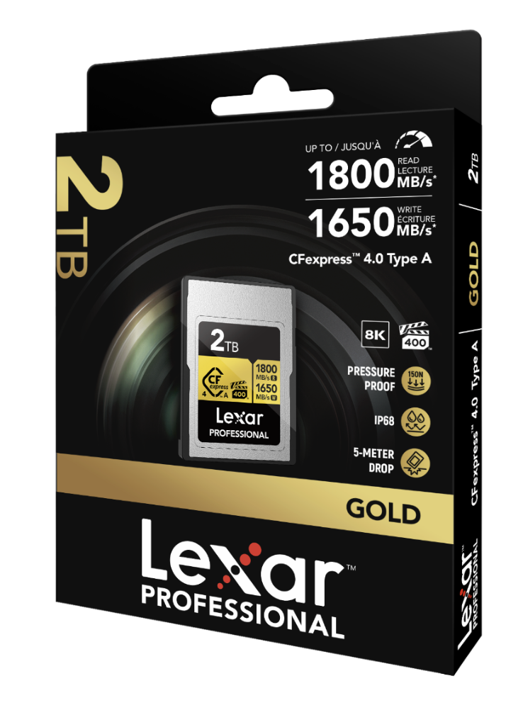 Lexar CFexpress Type A GOLD 4.0 2TB Review - Newsshooter