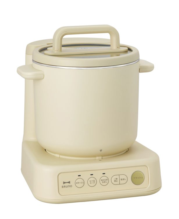 ボタンを押せば30分でスープができ上がり BRUNO「スープクック