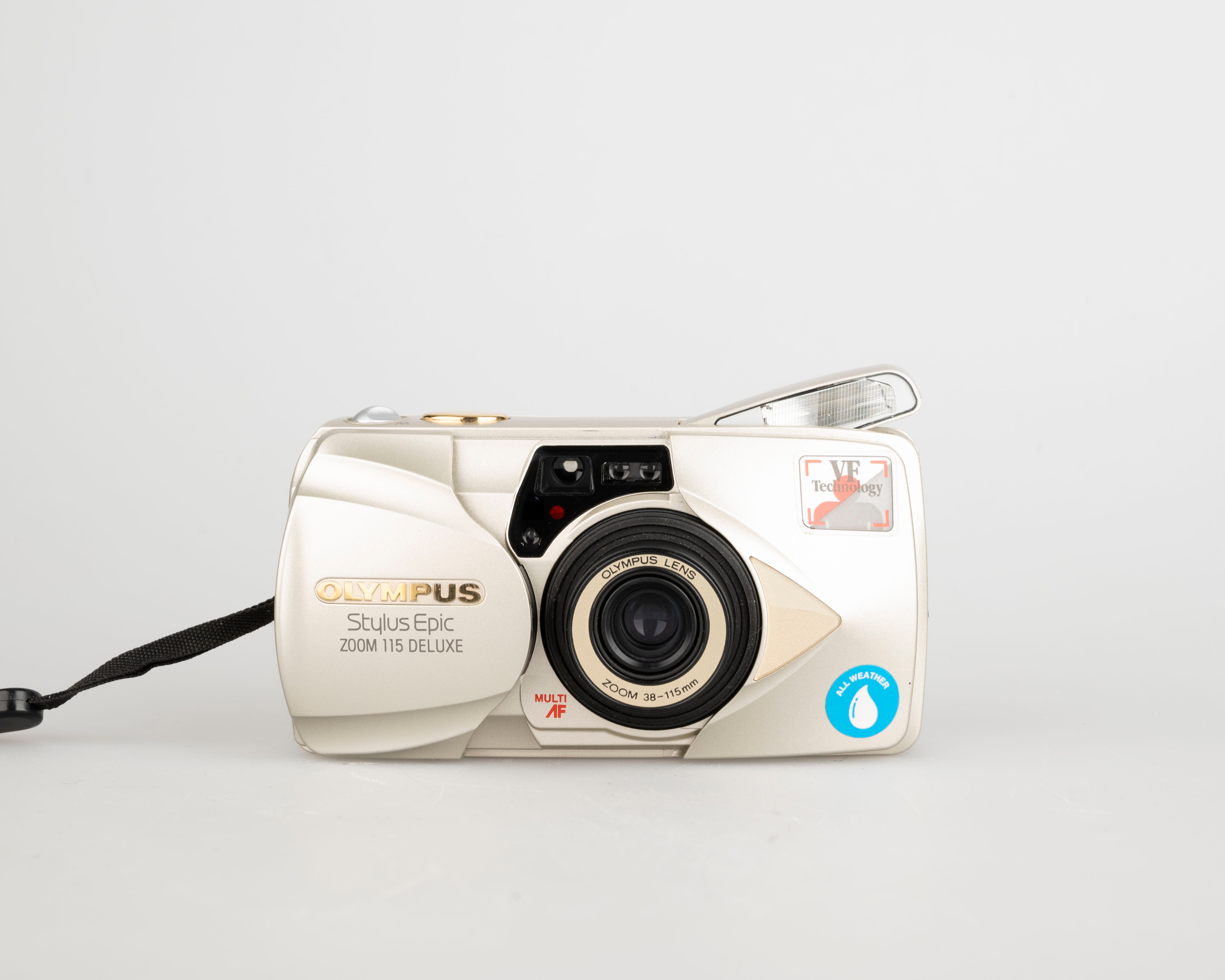 Olympus Stylus Epic Zoom 115 Deluxe 35mm camera w/ case (serial