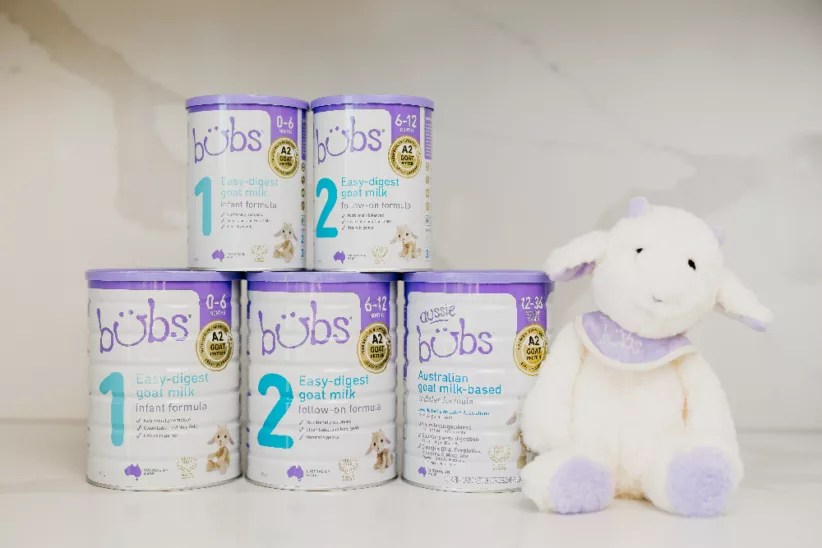 Bubs Goat Milk: Easy-to-Digest Formula in Travel Tins