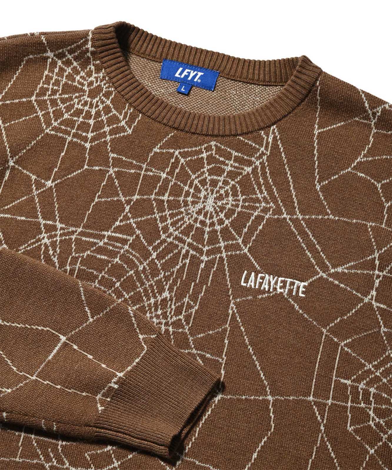 LFYT(ラファイエット)セーター SPIDERWEB SWEATER LA240401 正規取扱