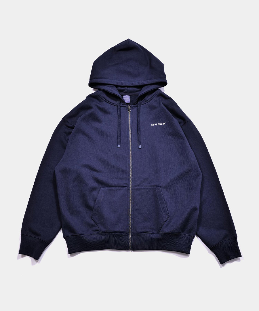 APPLEBUM(アップルバム) クルースウェット Logo Z/U Sweat Parka