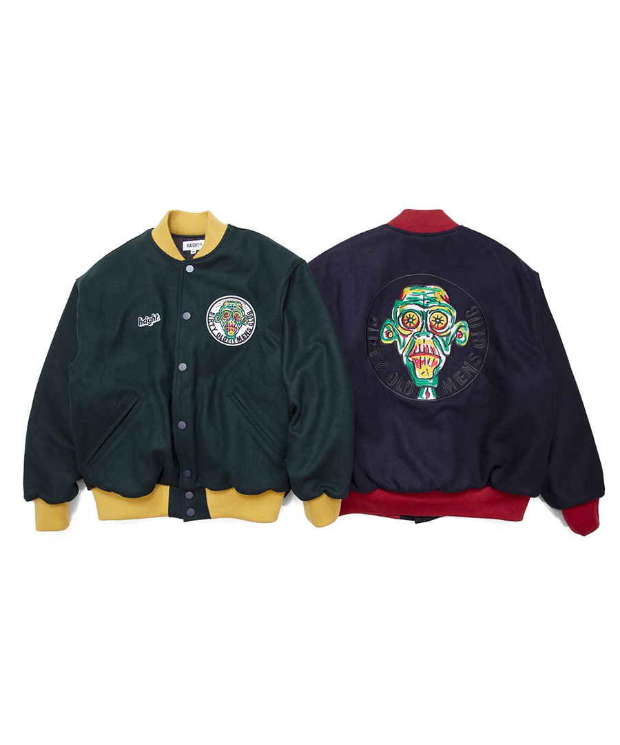 HAIGHT(ヘイト) ジャケット DIRTY OLD STADIUM JACKET 正規取扱通販