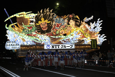 NTTグループねぶた - アーカイブ | 青森ねぶた祭 オフィシャルサイト