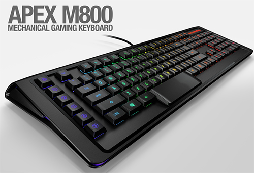 世界最速」を謳うメカニカルゲーミングキーボード『SteelSeries Apex