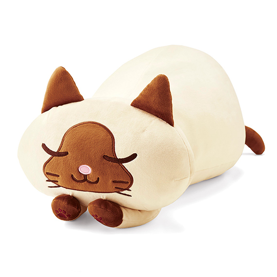 もっちもちな抱き心地♪ おふくちゃんの等身大ぬいぐるみができました