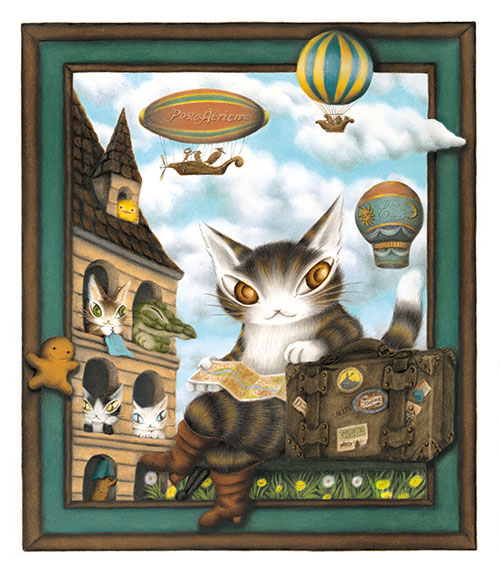 絵本作家 池田あきこ原画展 猫のダヤン40周年「ダヤンの不思議な旅