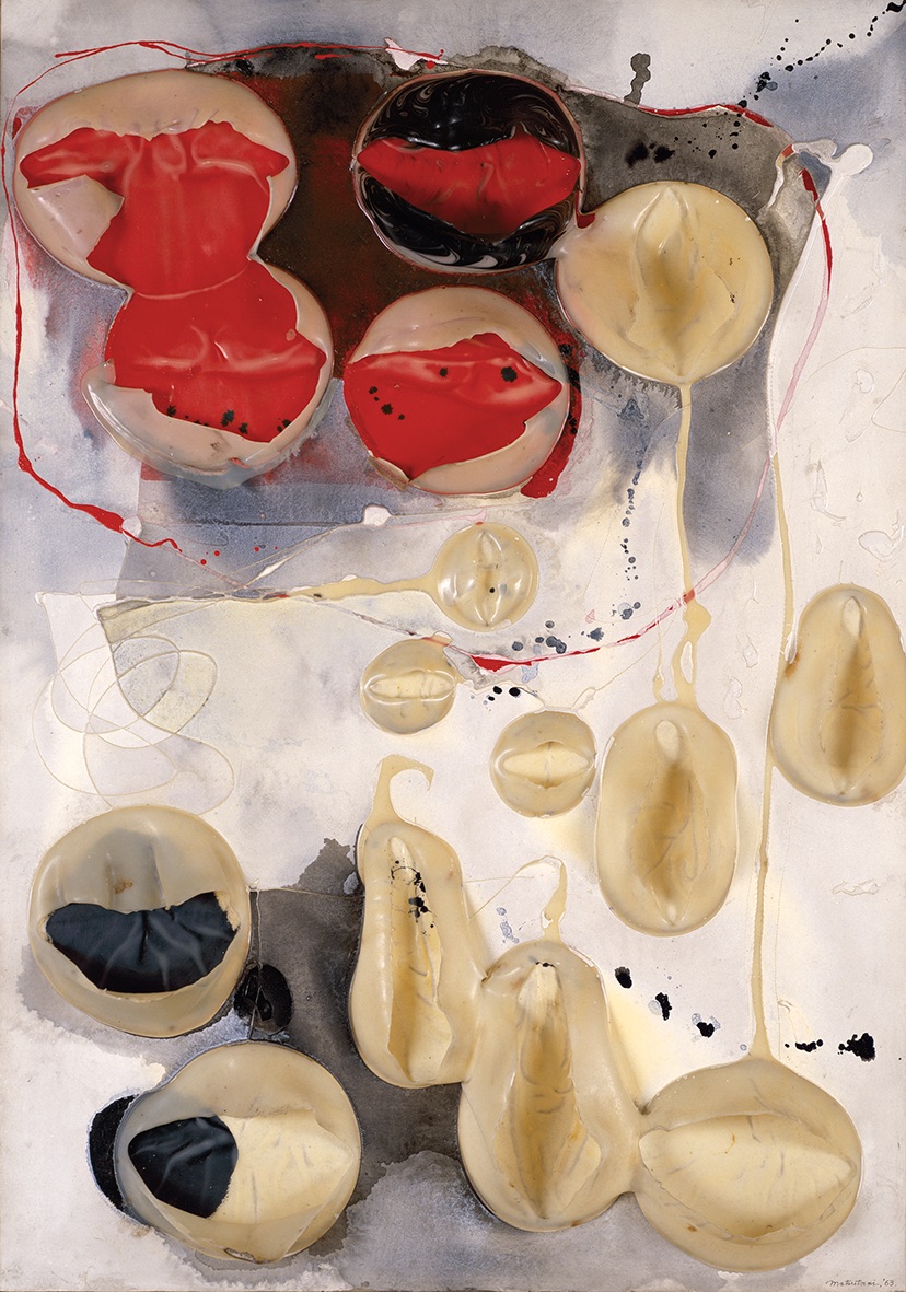 具体」からパリへ、パリから世界へ飛躍した松谷武判の全貌を総数 200