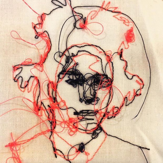 国内外で活躍している刺繍アーティストMUによる個展「GHOST」表参道